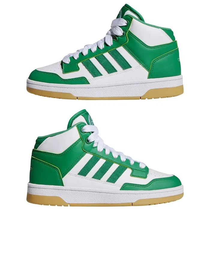 Adidas Basketball Hoops Mid K Boys Kids Sneakers Shoes - image 1