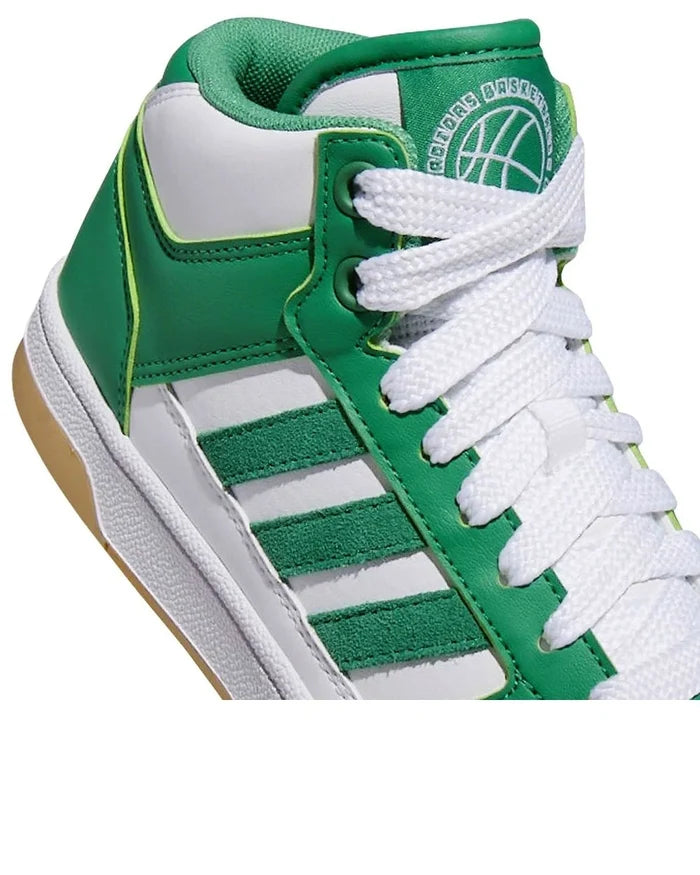 Adidas Basketball Hoops Mid K Boys Kids Sneakers Shoes - image 3