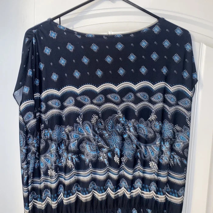 Bella Berry Women's Floral One Piece Dress Size 2X NWT