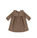 BIG COLLAR SWEATSHIRT DRESS