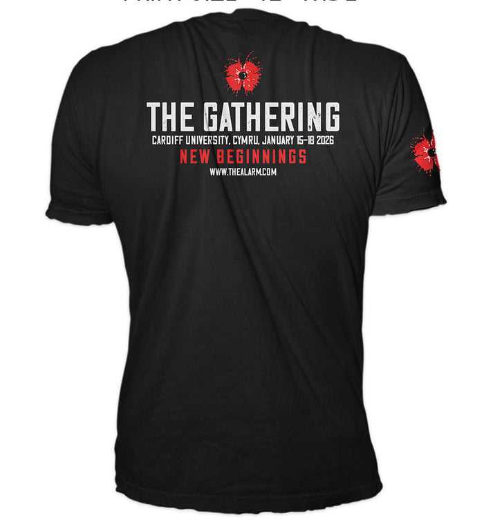 Black Short Sleeve Gathering 2026 T-shirt