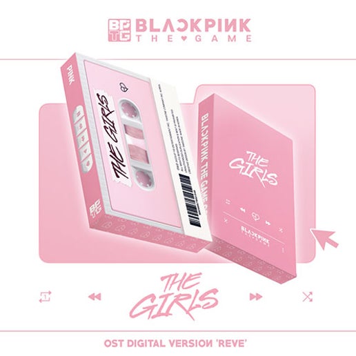 BLACKPINK THE GIRLS THE GAME OST Reve DIGITAL PINK Ver - main image
