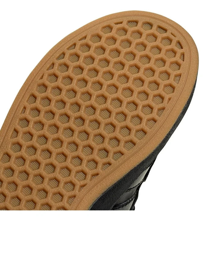 Boys Kids Unisex Adidas Grand Court Mid K Black Athletic Shoes - image 3