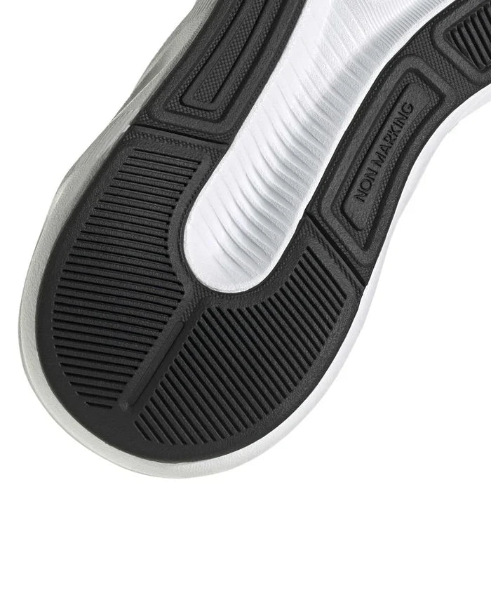 Boys Womens Adidas Running Galaxy 8 J Carbon SIlver Athletic Shoes - image 3