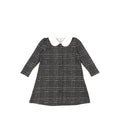 BRUSHED PLAID DRESS