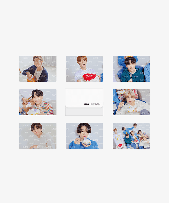 BTS Yet To Come in BUSAN Mini Photocard Main Product Image