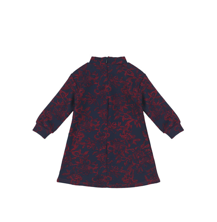 BURNOUT FLORAL DRESS