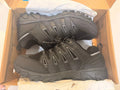 Burudani Men's Hiking Trail Shoes Black – Outdoor Trekking Sneakers, Size 13