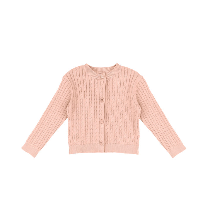 CABLE KNIT CARDIGAN