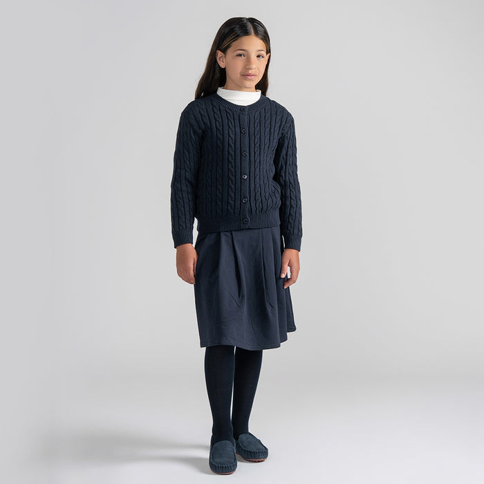 CABLE KNIT CARDIGAN