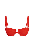 Cala Roja Top - Chili Pepper Crinkle