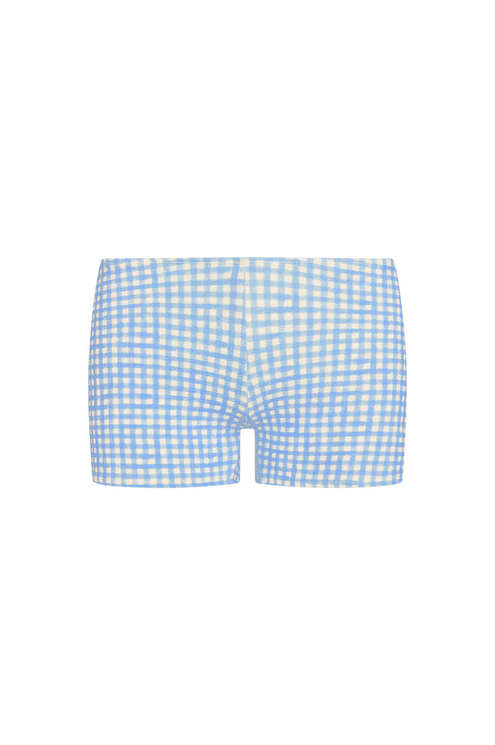 Cali Short - Sky Gingham