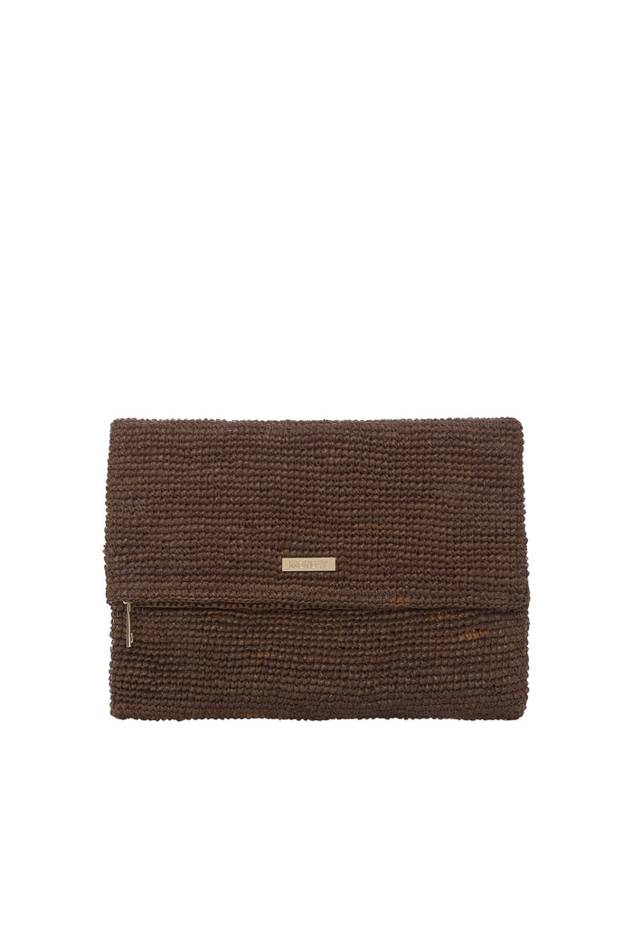 Cannes Clutch - Espresso