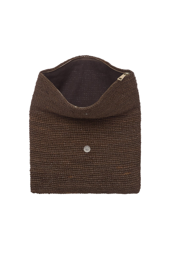 Cannes Clutch - Espresso