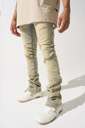 "CEDAR" Stacked Jeans