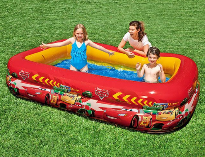 Centru de inot, piscina copii INTEX CARS 57478NP