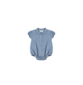 CHAMBRAY COLLAR ROMPER