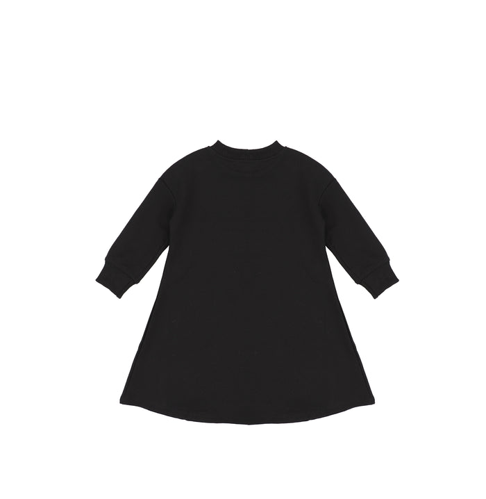 CHERRY APPLIQUE DRESS