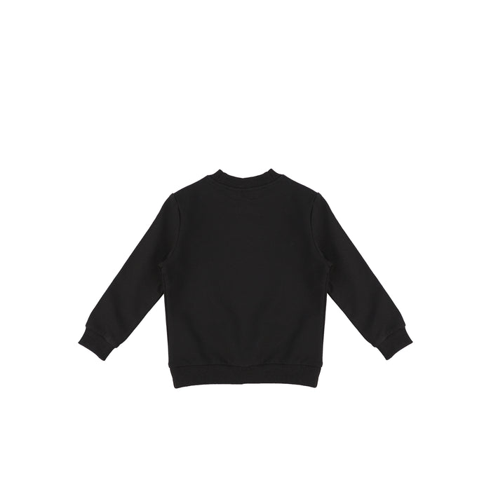 CHERRY APPLIQUE SWEATSHIRT