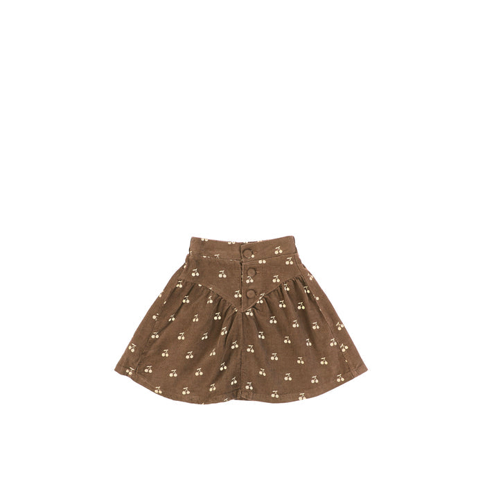 CHERRY YOKE SKIRT