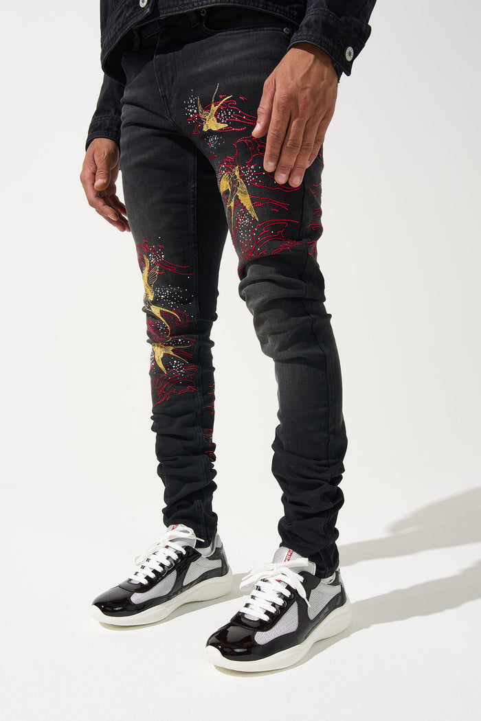 CHORUS OF WINGS Jeans