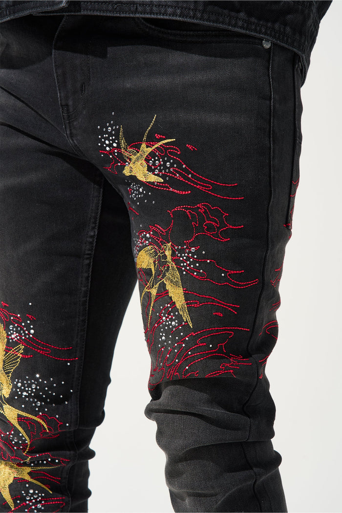 CHORUS OF WINGS Jeans