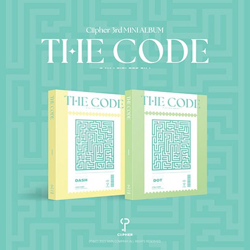 Ciipher THE CODE 3rd Mini Album - 2 Variations Main Cover Image
