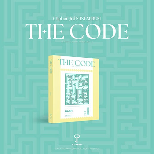 Ciipher THE CODE 3rd Mini Album - Dash Version Cover Image