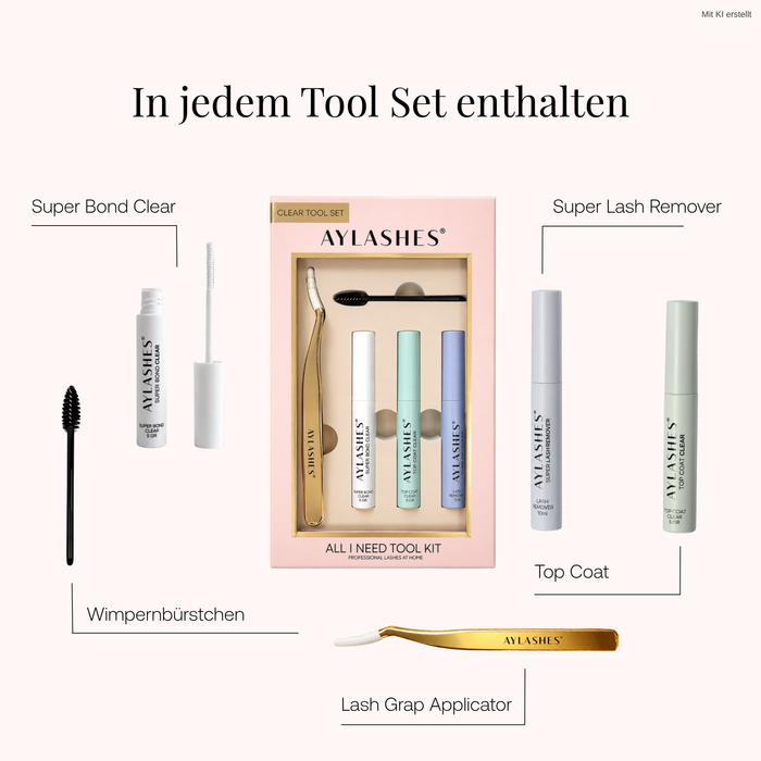 CLEAR TOOL SET