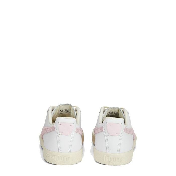Puma Clyde Base Trainer Puma White / Pearl Pink / Puma Team Gold - Image 5