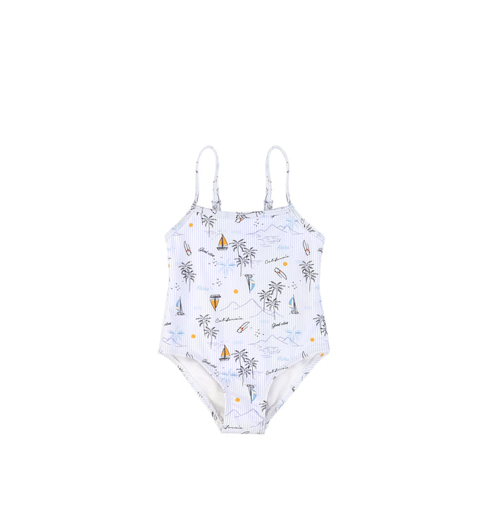 COASTAL STRIPED BATHING SUIT