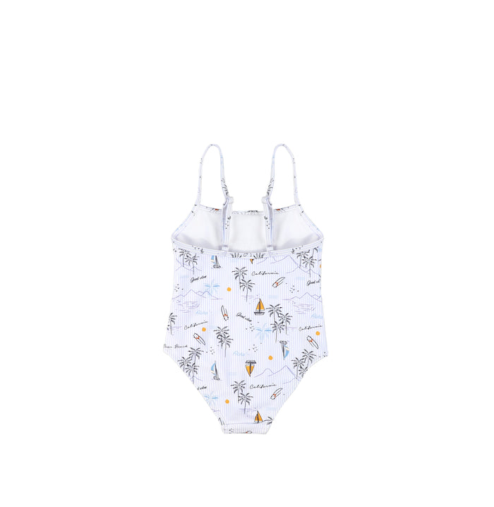 COASTAL STRIPED BATHING SUIT