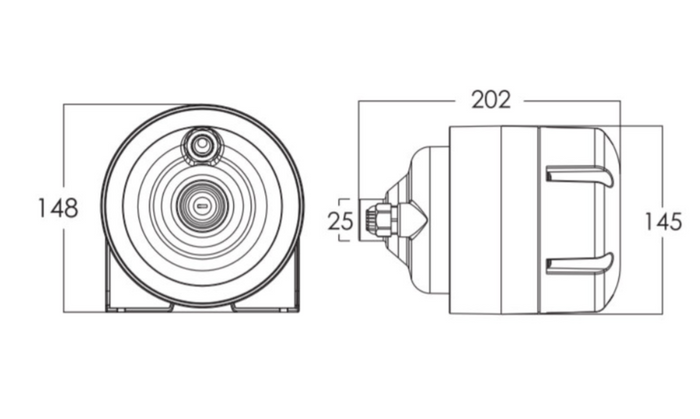 Compresor aer piscine spa Emaux AB350 350W