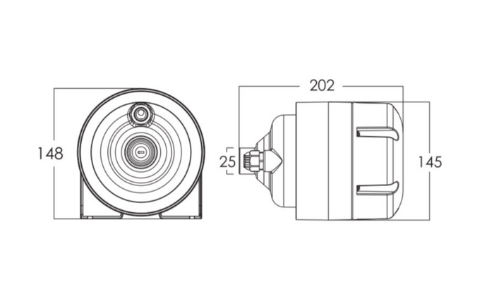 Compresor aer piscine spa Emaux AB550 550W
