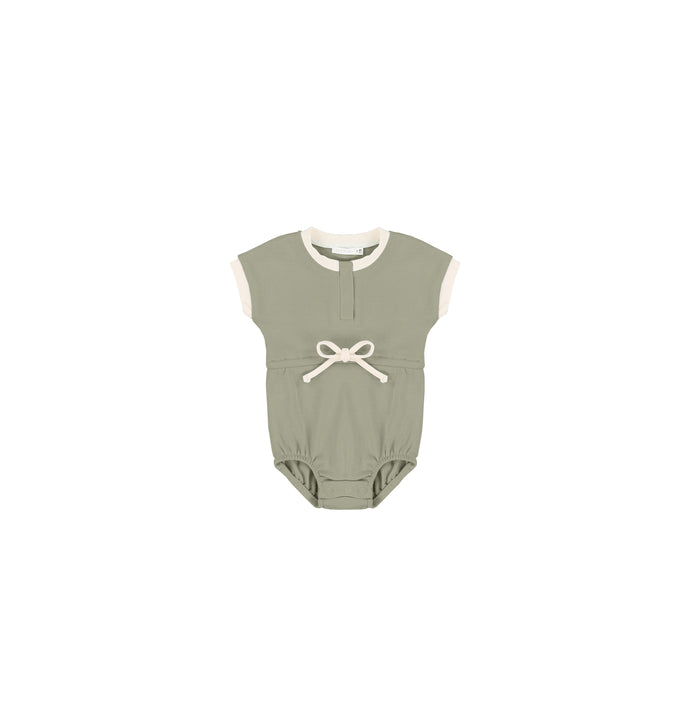 CONTRAST TRIM ROMPER