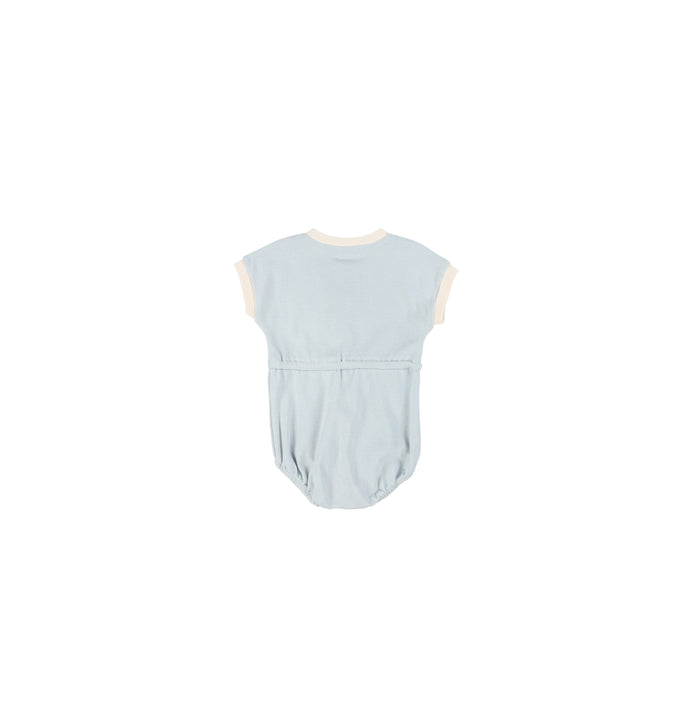 CONTRAST TRIM ROMPER
