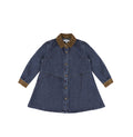 CORDUROY COLLAR DRESS