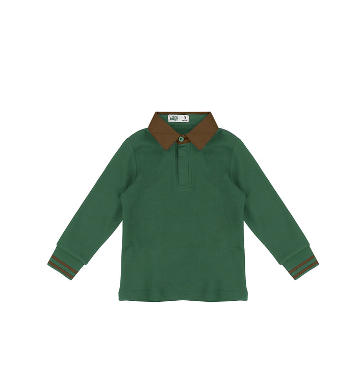 CORDUROY COLLAR POLO