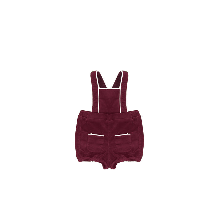 CORDUROY PINAFORE BLOOMERS