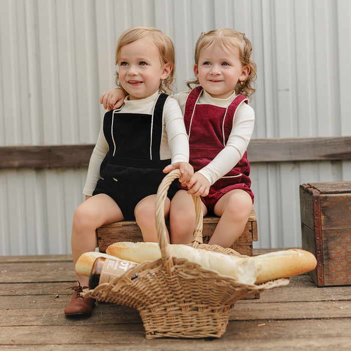 CORDUROY PINAFORE BLOOMERS