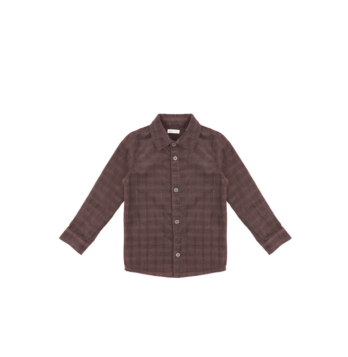 CORDUROY PLAID SHIRT