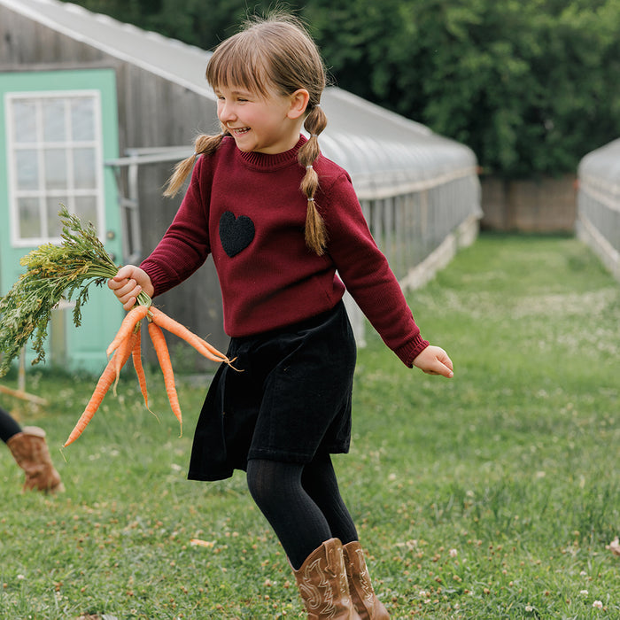 CORDUROY PLEATED SKIRT