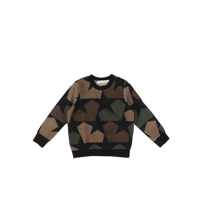 CORDUROY STAR SWEATSHIRT