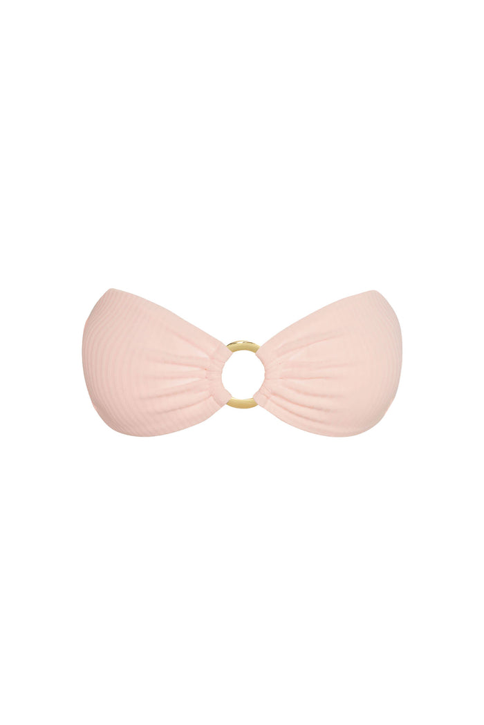 Costa Rica Top - Powder Pink Rib
