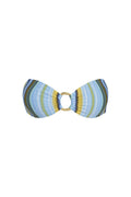 Costa Rica Top - Sardinia Stripe Azure