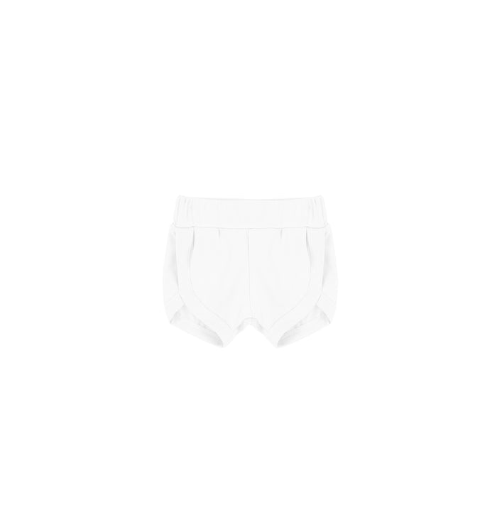 COTTON TRACK SHORTS