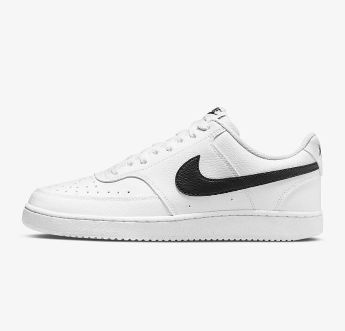 Nike Court Vision Low Next Nature White Black DH2987-101 Men Sneakers - Image 1