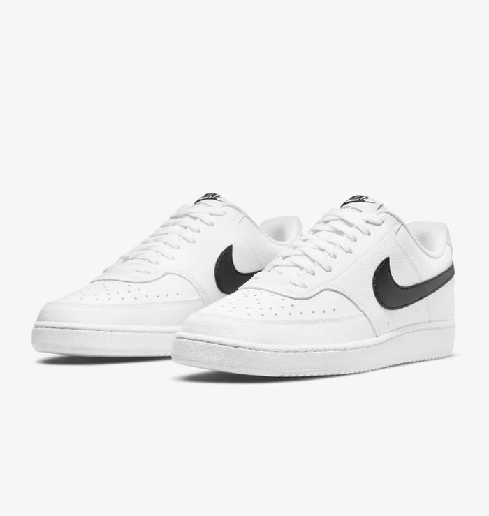 Nike Court Vision Low Next Nature White Black DH2987-101 Men Sneakers - Image 5