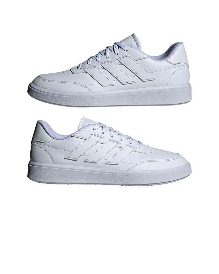 Adidas Courtblock Total White Lifestyle Men's Sneakers Sports Shoes - image 1