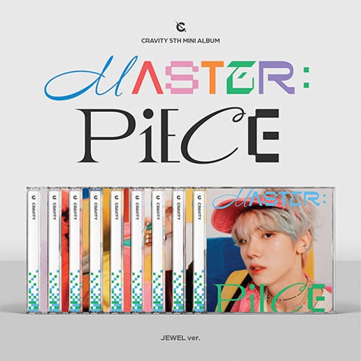 CRAVITY MASTER : PIECE 5th Mini Album - Jewel version cover